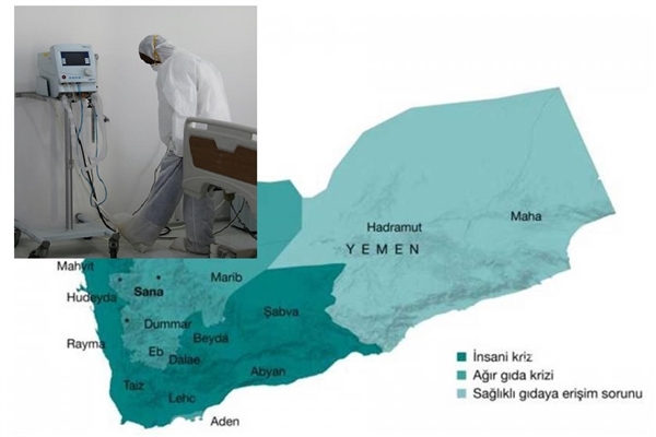 Korona zor durumdaki Yemen’in sıkıntılarını artırıyor