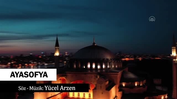 Erdoğan’dan Ayasofya paylaşımı