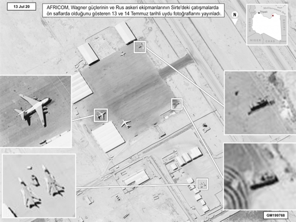 ABD, Rusya’nın Hafter’e gönderdiği askeri teçhizatı ifşa etti