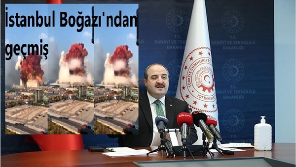 Amonyum nitrat İstanbul Boğazı'ndan geçmiş