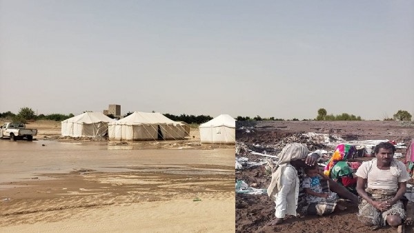 Yemen’de sel sebebiyle 600 aile evinden oldu