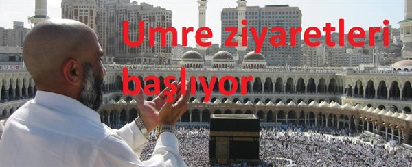 Umre ziyaretleri kademeli olarak başlıyor