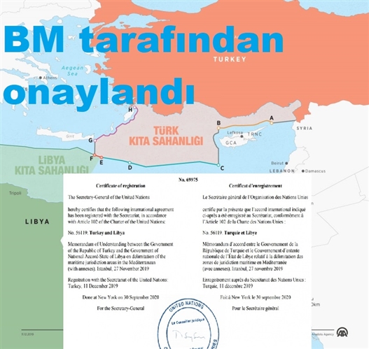 Türkiye ile Libya anlaşmasına BM’den onay