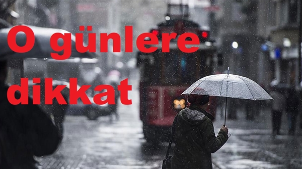 İstanbul’a dolu uyarısı