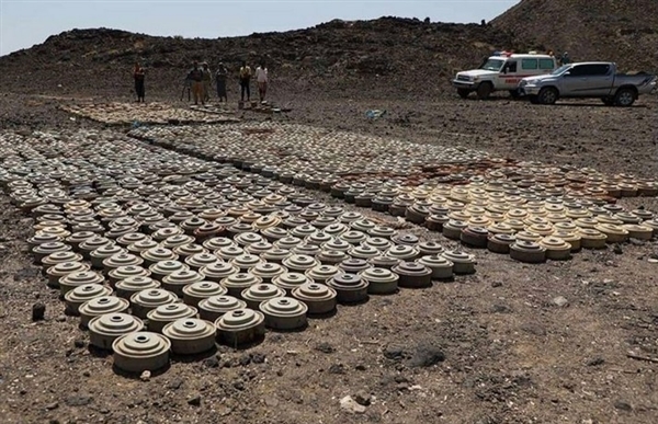 Yemen’de bir hafta içinde bin 500 mayın temizlendi