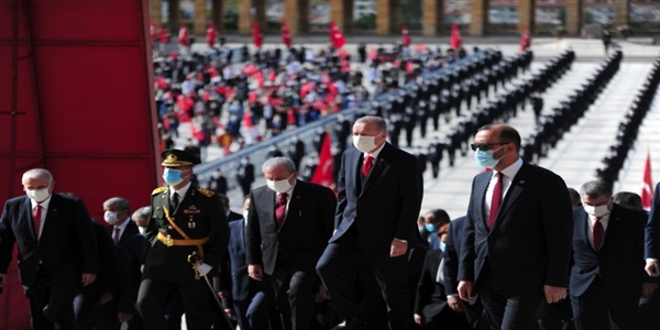 Türkiye Cumhuriyeti’nin kuruluşunun 97’inci yıl dönümü coşkuyla kutlanıyor