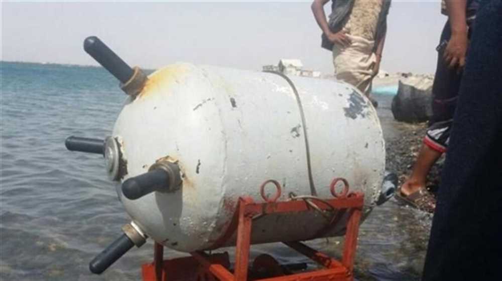 العثور على 6 ألغام بحرية زرعتها مليشيات الحوثي في البحر الأحمر