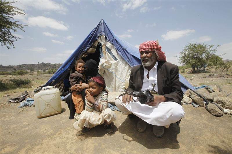 الهجرة الدولية: نزوح  نحو 600 أسرة يمنية خلال يناير الماضي