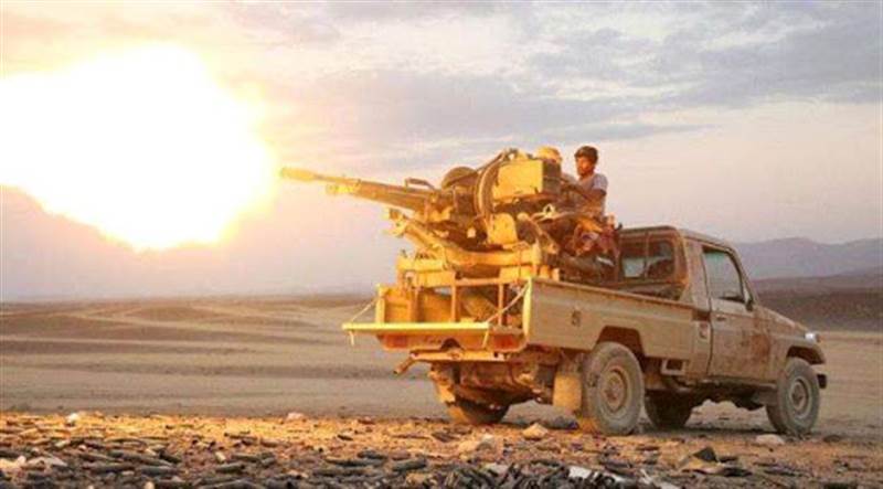 قوات الجيش تنفذ كميناً محكماً لمليشيا الحوثي شرقي بير المرازيق بالجوف