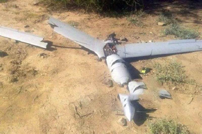 الدفاعات الجوية للجيش الوطني تسقط طائرة مسيرة حوثية في بصعدة