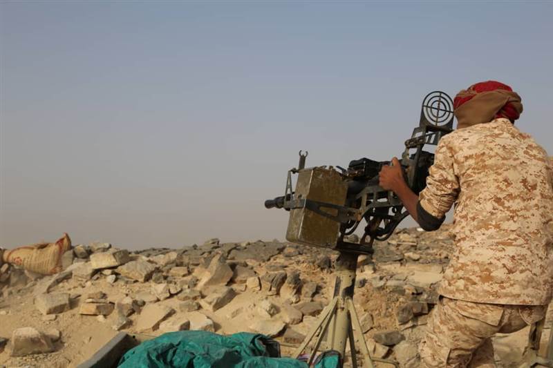 الجيش يفشل محاولة تسلل لميليشيا الحوثي بمديرية الملاجم في البيضاء