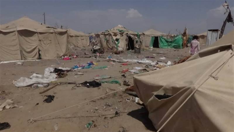 هيومن رايتس: مليشيات الحوثي تهاجم مخيمات النازحين في مأرب