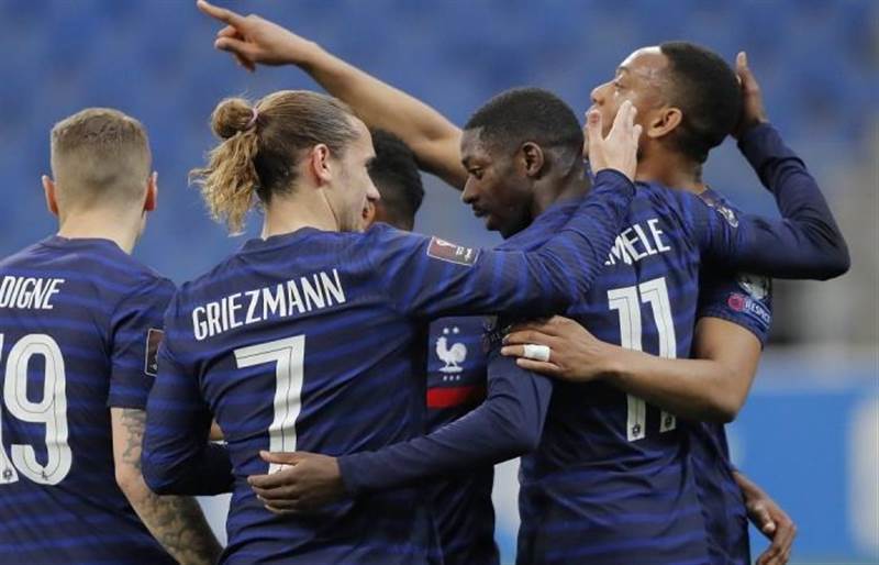 تصفيات كأس العالم: منتخب فرنسا يحقق فوزه الأول بتغلبه على كازاخستان