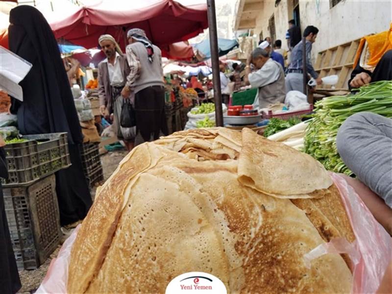 صناعة اللحوح في اليمن.. مهنة نسائية تنشط في رمضان