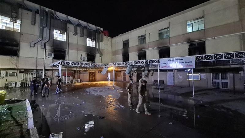 مقتل وإصابة أكثر من 180 شخصا جراء حريق مستشفى بالعراق