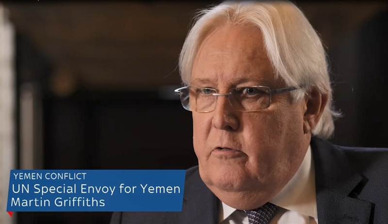 غريفيث يعلن فشل مشاورات مسقط بشأن اليمن