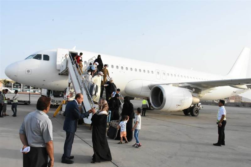 طيران الاسكندرية تسير أولى رحلاتها من القاهرة الى مطار عدن الدولي