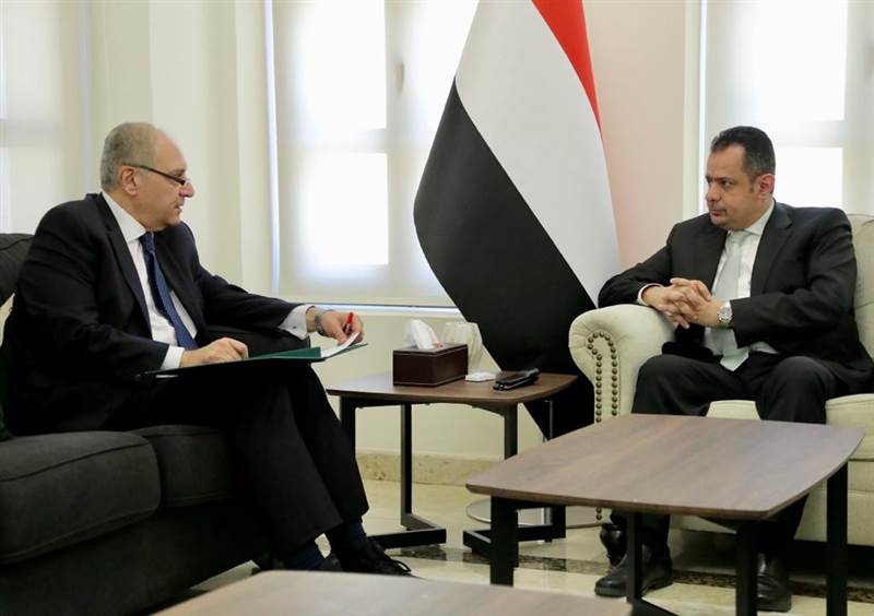 مباحثات يمنية - مصرية تناقش تامين الملاحة الدولية وتفادي كارثة خزان صافر