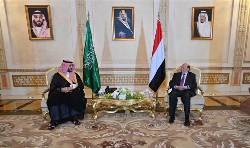 بن سلمان يعلن موقف السعودية من ترتيبات إزاحة الرئيس هادي