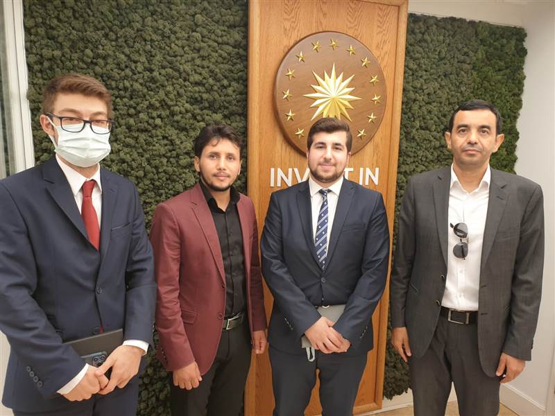 رئيس شركة قادرون للأعمال يزور مكتب الاستثمار التابع لرئاسة الجمهورية التركية