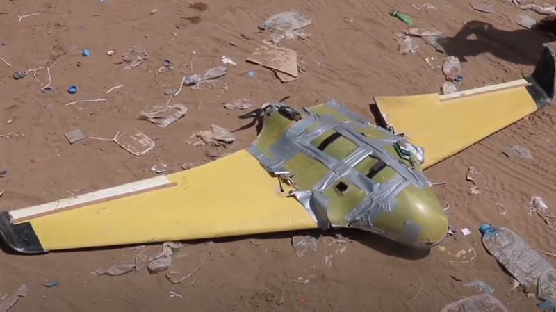 الجيش الوطني يسقط طائرة مفخخة بدون طيار في صعدة