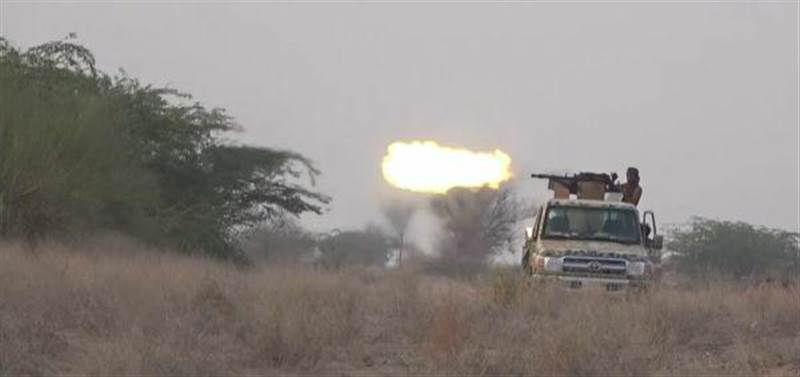 القوات المشتركة تحقق إصابات مباشرة في صفوف الحوثيين في محافظة الحديدة