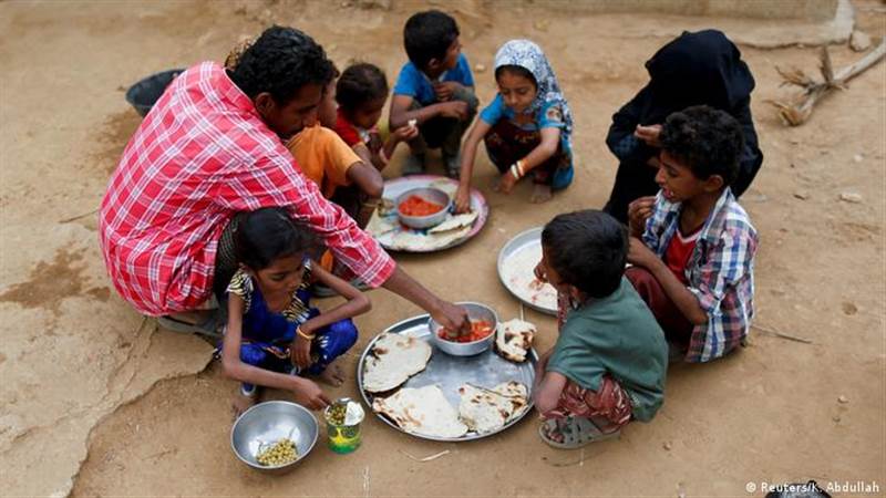 Kronik yetersiz beslenme Yemenli çocukları öldürüyor