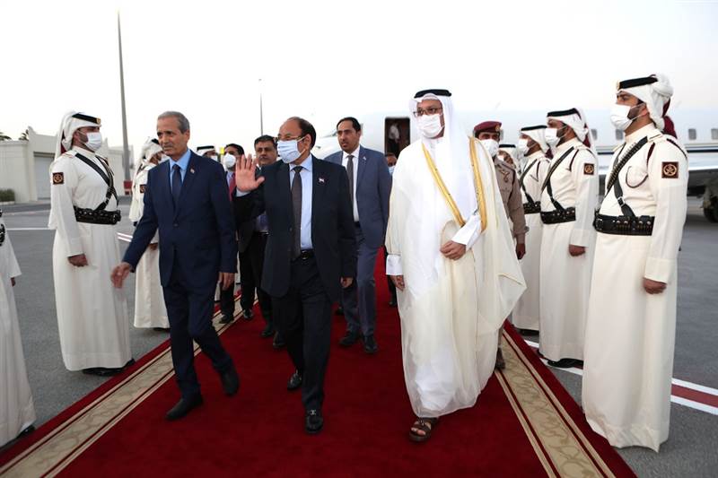 نائب رئيس الجمهورية يصل إلى العاصمة القطرية الدوحة قبل قليل
