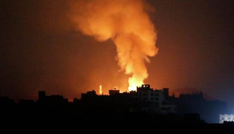 انفجارات ضخمة تهز صنعاء والتحالف يصدر بيانا عاجلا ويوجه طلبا للسكان