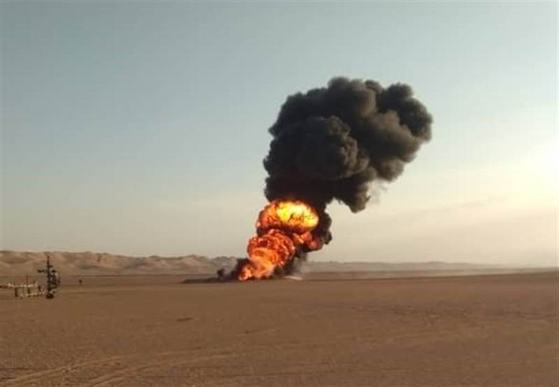 مجهولون يفجرون أنبوب نقل النفط في محافظة شبوة