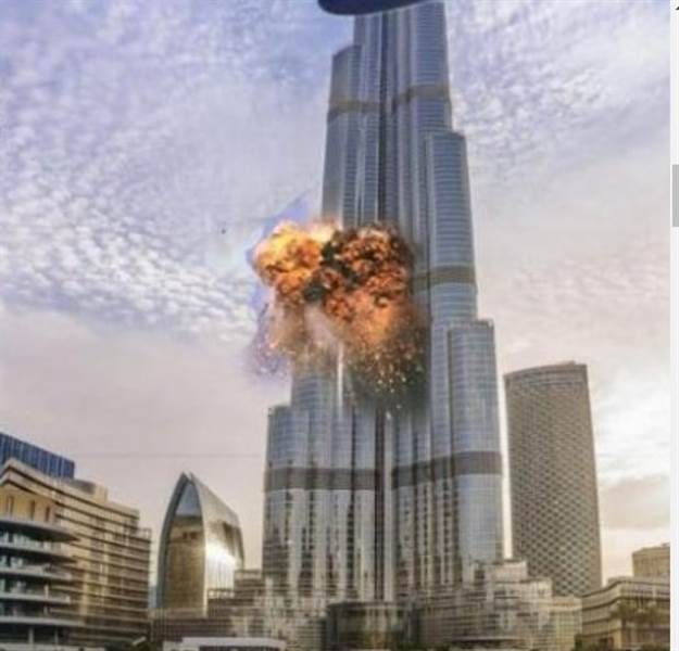Husiler Dubai'de Burj Khalifa'yı bombalama tehdidinde bulundu