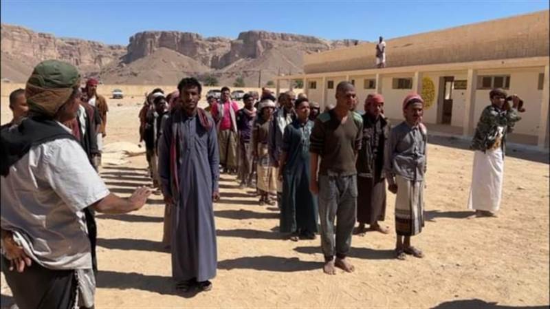 مليشيات مدعومة من الامارات تدشن التدريب في معسكر مستحدث بمحافظة حضرموت