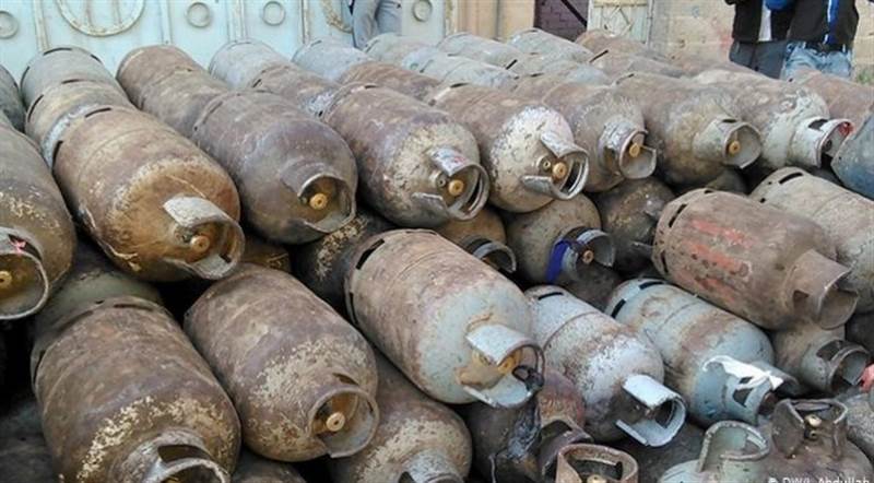 Yemen’in El Mehra kentinde gaz krizi