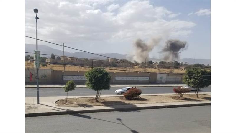 طيران التحالف يعاود قصف مواقع الحوثيين بصنعاء