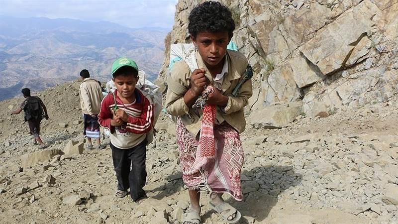 حذرت من توقف المساعدات عن 8 ملايين شخص.. الأمم المتحدة نزوح أكثر من 23 ألف يمني منذ بداية 2022
