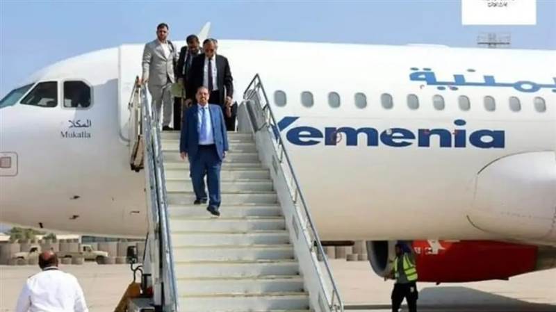 وصول رئيس مجلس النواب وأعضاء البرلمان إلى عدن