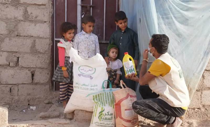 Türkiye'den Yemen'de binlerce aileye ramazan yardımı