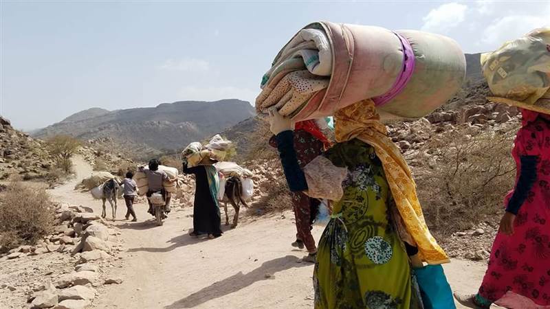 الهجرة الدولية ترصد نزوح أكثر من 100 أسرة يمنية خلال 6 أيام