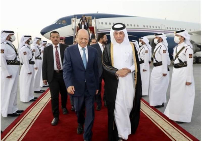 Yemen Cumhurbaşkanlığı Konsey Başkanı El Alimi, yurtdışı gezisinin dördüncü durağında Katar’da