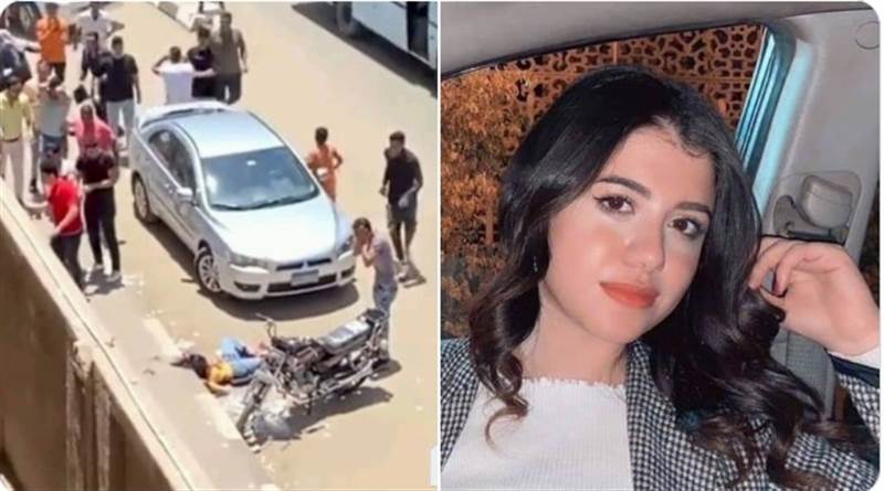شاهد الفيديو.. طالب مصري يذبح زميلته وسط الشارع وفي وضح النهار