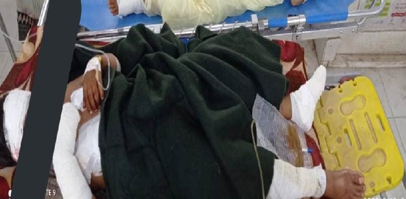 إصابة طفلين شقيقين بانفجار مقذوف حوثي شمال مأرب