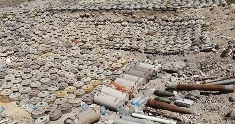 Yemen’de son bir haftada Husiler tarafından döşenen bin 167 mayın temizlendi