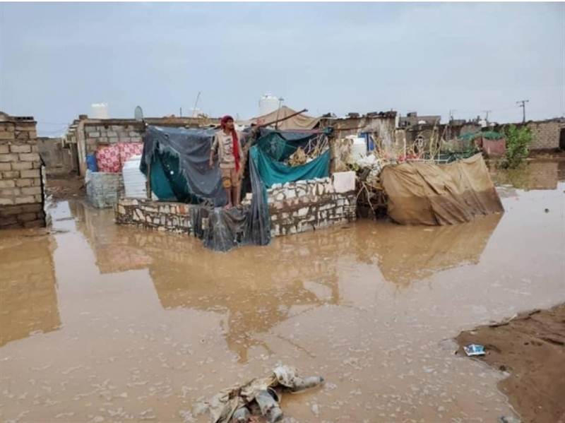 Yemen’in Marib kentindeki aşırı yağmurlar 19 bin yerinden edilmiş aileyi vurdu
