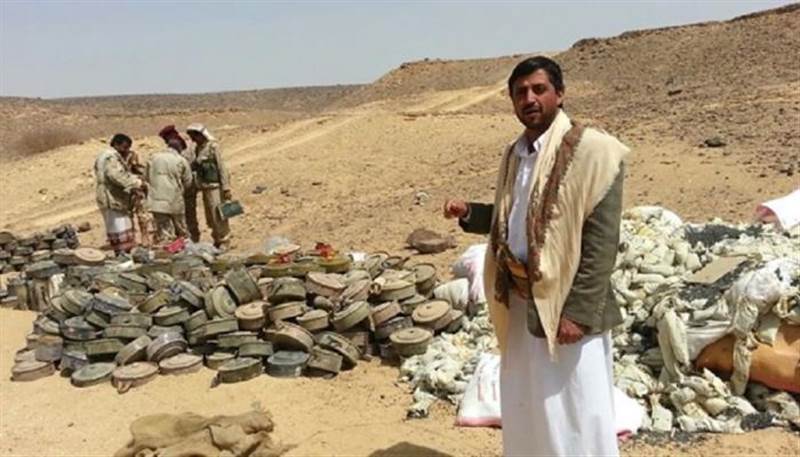Yemen’de eylül ayında Husiler tarafından yerleştirilen bin 30 mayın imha edildi