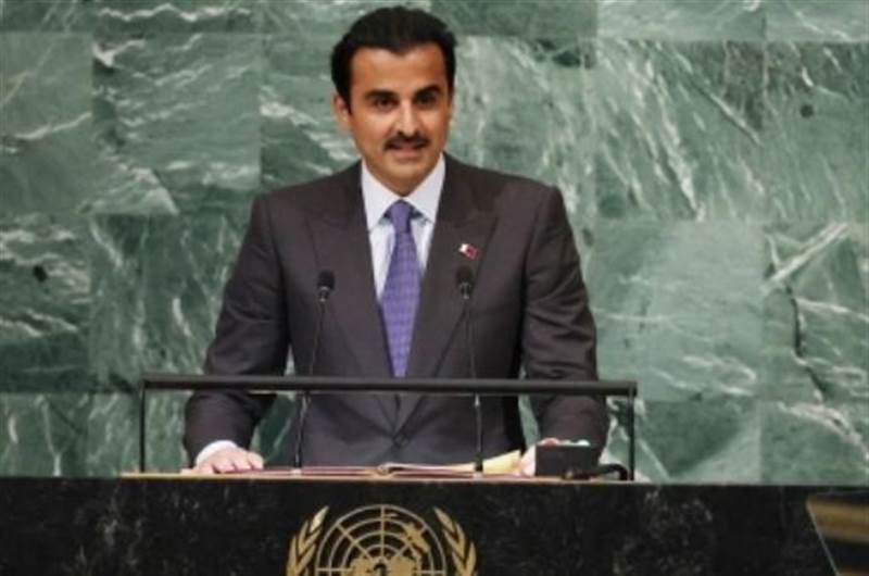 أمير قطر: نرى بصيص أمل في توافق الأطراف على هدنة مؤقتة باليمن