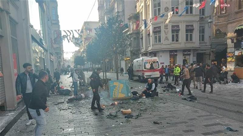 مقتل وإصابة العشرات بانفجار وسط اسطنبول
