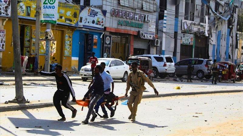 حركة الشباب الصومالية تهاجم فندقاً وسط العاصمة مقديشو