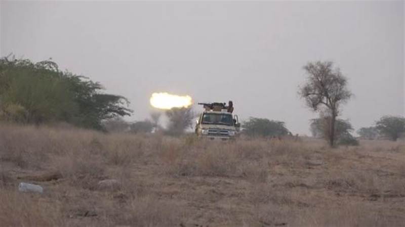 القوات المشتركة تدمر منصة صواريخ حوثية جنوب محافظة الحديدة