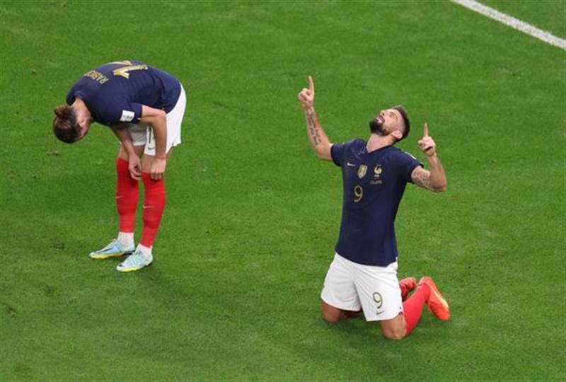 فرنسا تتأهل إلى ربع نهائي كأس العالم بالفوز على بولندا 3-1