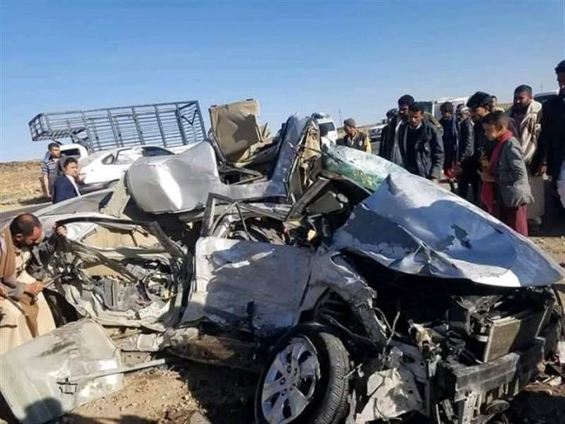 حادث مروري يودي بحياة شابين في محافظة ذمار